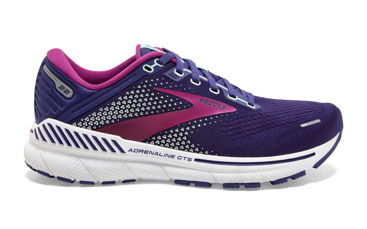 Purple brooks running shoes shop