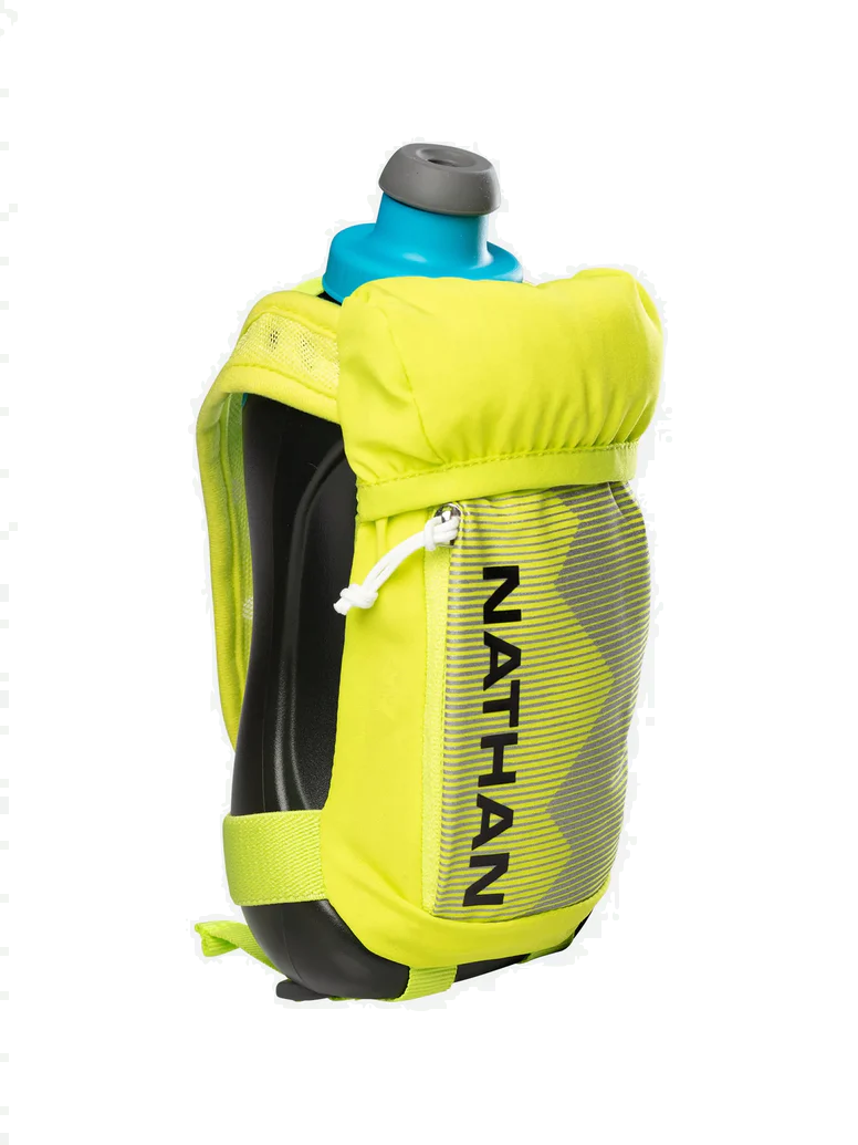 NATHAN Speeddraw Plus Insulated Flask Water Bottle 18 Oz Black